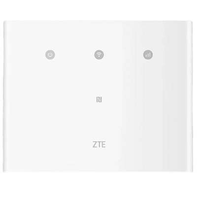 נתב סלולרי אלחוטי וקווי ZTE CPE MF296R 4G Indoor Router 4x RJ45 1GbE RJ11 SIM 2x SMA DC470